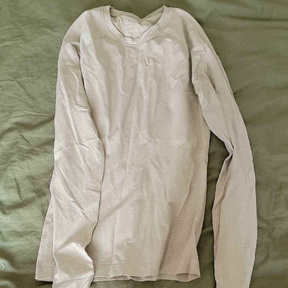 Light Beige Long Sleeve Shirt